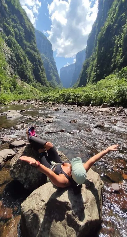 بيت خشبي برايا جراندي Chale E Resort Vale Dos Canyons
